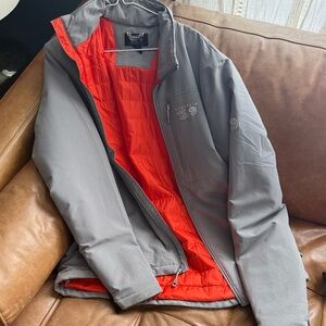 Mammut Gray and Red Performance Jacket